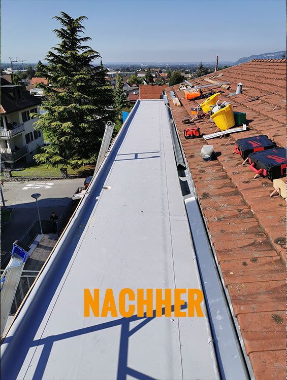 Dachsanierung nachher